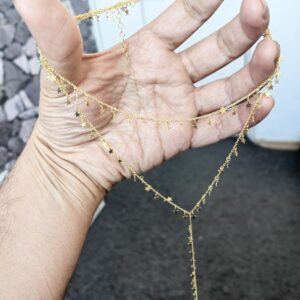 Choker ve Y Kolye 2’si 1 Arada Yıldızlı Gümüş Kolye