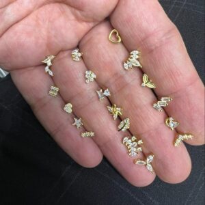 925 Ayar Gümüş Tragus Piercing